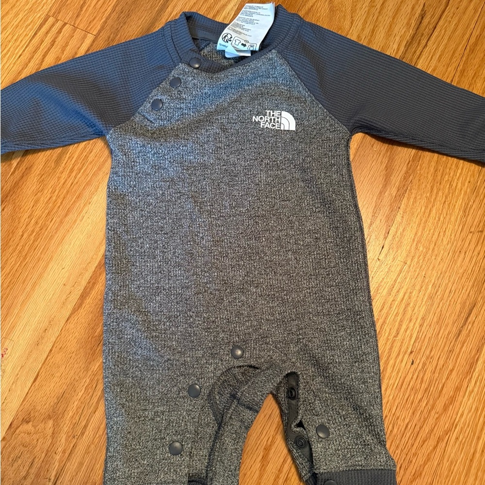 The North Face Charcoal Kids One Piece